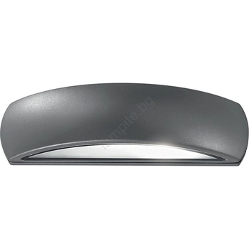 Ideal Lux - Стенна лампа 1xE27/60W/230V антрацит IP54 (ID092188)