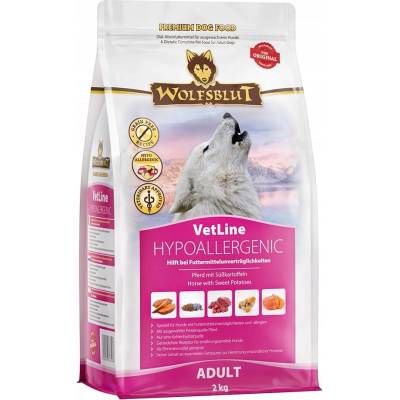 Wolfsblut hypoalergénne bez obilnín kone 2 kg