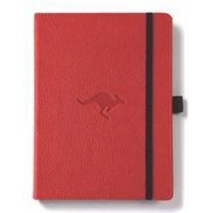 Dingbats A5+ Wildlife Red Kangaroo Notebook - Dotted