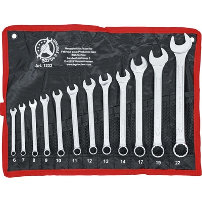 BGS technic Sada očkoplochých klíčů 6 - 22 mm 12dílná BGS 1232