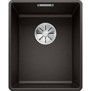 BLANCO Subline 320 - Мивка от Silgranit, 35x43 см, черна 525982 (525982) Мивка за вграждане