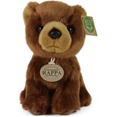Rappa Плюшено мече кафяво 18 см eco-friendly