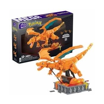 Pokemon Строителен комплект Pokémon Mega Construx - Motion Charizard 1664 Части