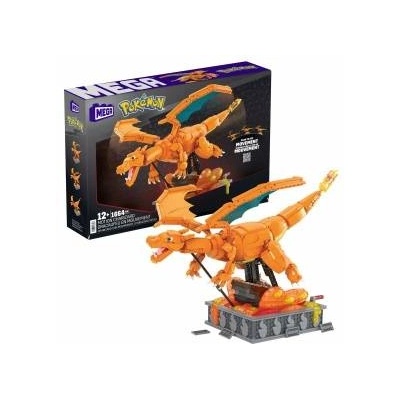 Pokemon Строителен комплект Pokémon Mega Construx - Motion Charizard 1664 Части