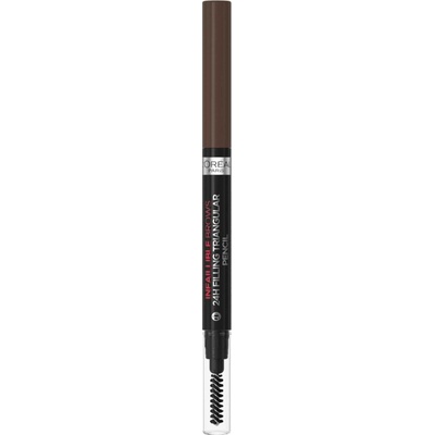 L'Oréal Paris Infaillible Brows 24H Filling Triangular Pencil ceruzka na obočie 03 Dark Brunette 1 ml