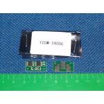 Compatible Ресет чип Min 2400 - 4, 5k Cyan (MIN2400-CHIP-C)