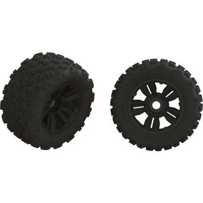 Arrma kolo s pneu dBoots Copperhead2 MT černý disk 2