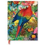 Paperblanks Тефтер Garden, 180 х 230 mm, широки редове, твърда корица, 72 листа (PB9304-6)