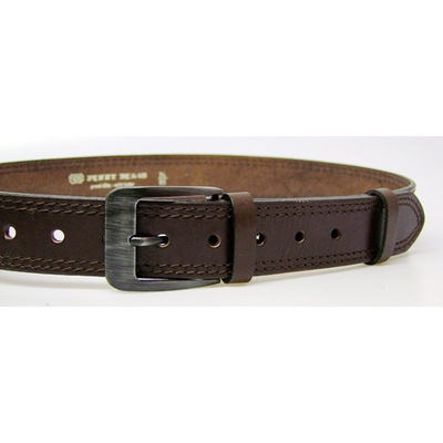 Penny Belts opasek kožený 02-2PR-40 hnědý