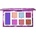 BH Cosmetics BH 7 Color Shadow Palette Amethyst For February Сенки палитра 9gr