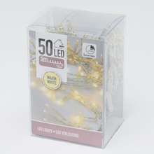 Mondex Svetelná LED reťaz IN s časovačom 5 m teplá biela