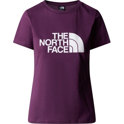 The North Face Дамска тениска w s/s easy tee black currant purple - s (nf0a87n6v6v)