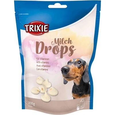 TRIXIE Milch Drops - млечен дропс бонбони с бял шоколад, витамини за кучета 350 гр