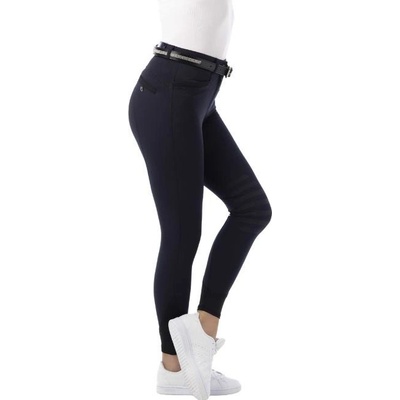 EQUITHEME Dětské jezdecké rajtky Je Taime tmavě modré černé