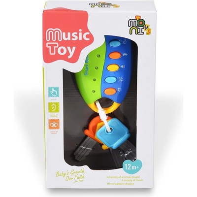 Moni Toys Бебешки ключове с дистанционно k999-80b (107924)