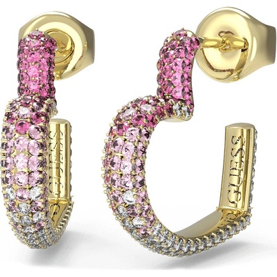 Guess prekrásne srdiečkové náušnice Beloved JUBE05006JWYGPKT/U