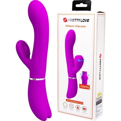 Pretty Love Clitoris Rabbit Vibrator Purple