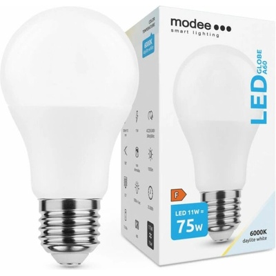 Modee Smart Lighting LED Globe žiarovka A60 11W E27 1055 lm, studená biela ML-G6000K11WE27