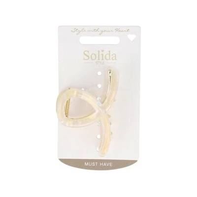 Solida Haarklammer Loop Form Acryl Sponky do vlasů Unisex 32 g