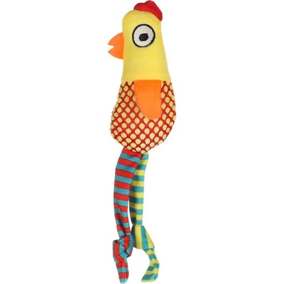 FLAMINGO - Raibo kuře žluté s catnipem 4,5x5x23cm