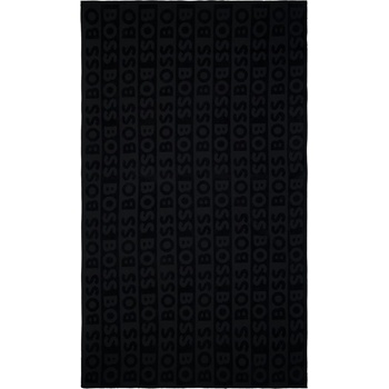 Boss Home Хавлиена кърпа Boss Home Font Beach Towel - Black