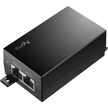 Cudy PoE адаптер Cudy POE48-18W, Gigabit PoE+/PoE, 18W, 2 x 10/10 (CUDY-INJ-POE48-18W)