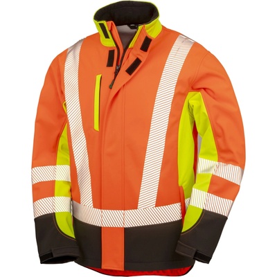 Result Pánska HI-VIS bunda RT506 Fluorescent Yellow