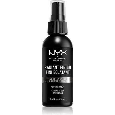 NYX Professional Make-up Radiant Finish Setting Spray rozjasňující fixační sprej 50 ml