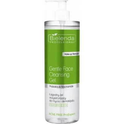 Bielenda Professional Acne Free ProExpert Jemný čisticí gel na obličej, oči a rty 500 ml