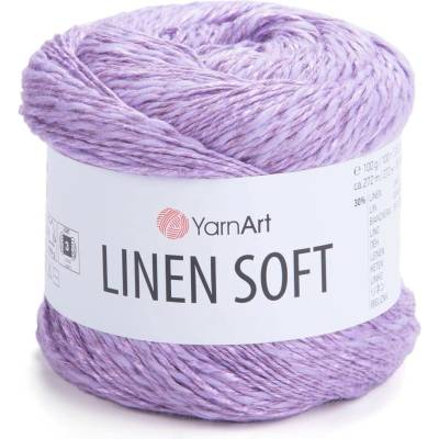 YarnArt Příze Linen soft 7325 lila