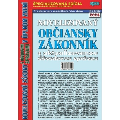 Novelizovaný občiansky zákonník 13/2024