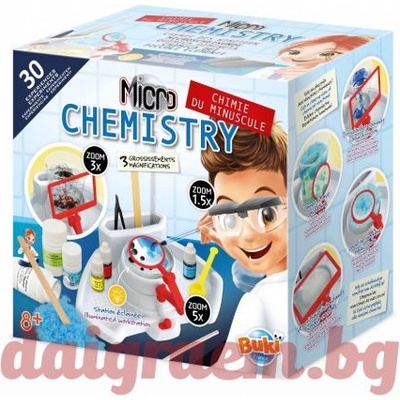 Buki France Микро химия 30 експеримента buki 8367 (bk8367)