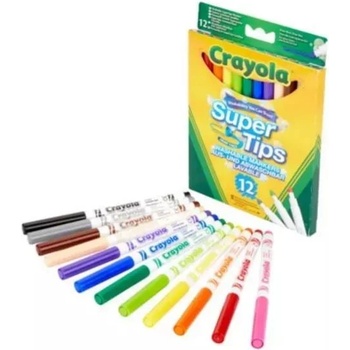 Crayola Crayola: Маркери с дебел връх, които се измиват (7509)