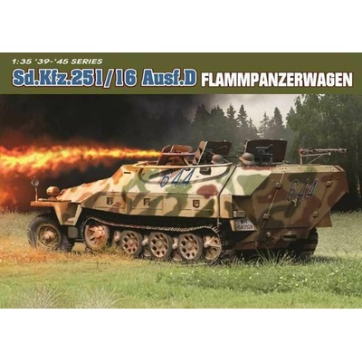 DRAGON Model Kit military 6219 Sd.Kfz.251/16 Ausf.D 1:35