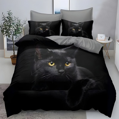 EmonaMall Двулицево спално бельо EmonaMall, 6 части (Реално Изображение) - Модел S17302 (S17302-2222c4)