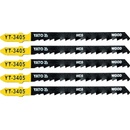 YATO plátek do přímočaré pily 1.3 mm na dřevo 5ks YT-3405
