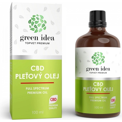 Green Idea Topvet CBD pleťový olej 100 ml