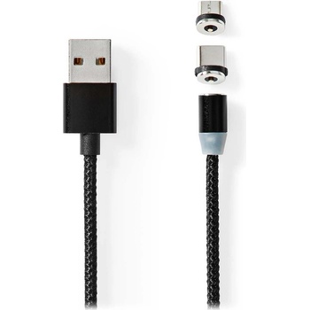 Nedis CCGB60500BK20 USB 2.0, A Zástrčka - Micro B Zástrčka, 2m, černý