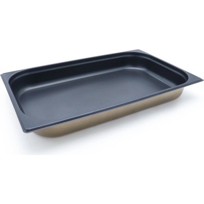 Gastronádoba 1/1 GN - nepřilnavá - hloubka 6,5 cm - 53 x 32,5 cm - ocel