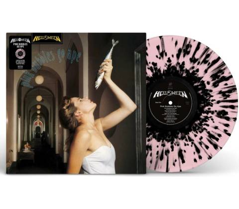 HELLOWEEN - PINK BUBBLES GO APE LP