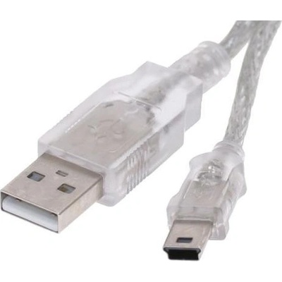 Logo 31184 USB 2.0, USB A M-USB mini M 5 pin, 0,6m, černý,