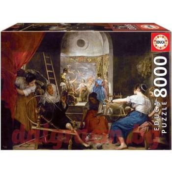 Image 1 of Educa Пъзел EDUCA 18584 - 8000 части - The Spinners or Fable of Arachne, Diego Velázquez (EDU18584)