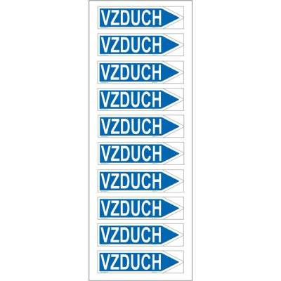 DUKO VZDUCH šipka vpravo Formát: arch 10 ks - 13 x 50 mm