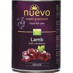 nuevo Senior Lamb - консерва за възрастни котки 7+ с агне и боровинки 400гр