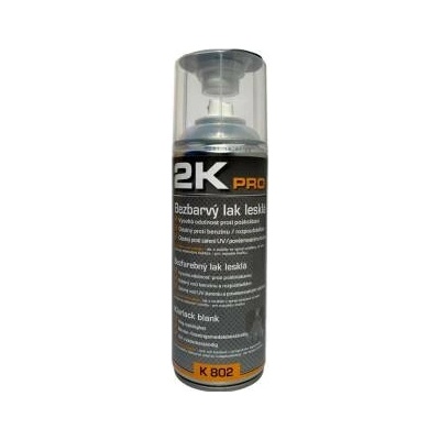 2K PRO dvousložkový bezbarvý lak s tužidlem LESK - 400 ml