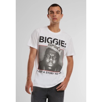 Mister Tee Тениска Biggie Crown Tee white XXLUB-MT1997-00220 - Тъмносив, размер S
