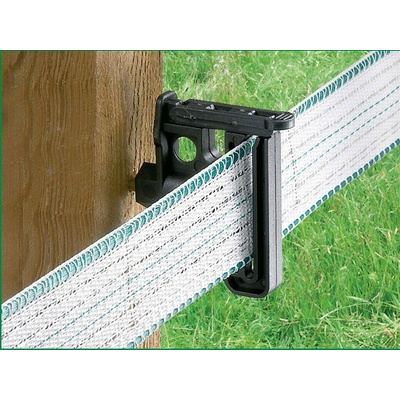 Izolátor pro elektrický ohradník KERBL 441390 MAXI TAPE, s klipsou, s vrutem, Ø 6 mm