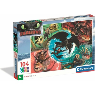 Clementoni 104 How to Train Your Dragon