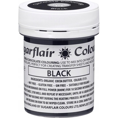 Sugarflair Čokoládové farbivo čierne 35 g