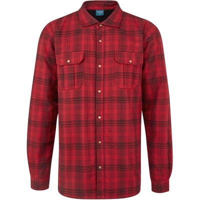 Portwest ka3 ka313 / Мъжка карирана риза с шерпа подплата - червена/черна xxl (ka313rerxxl)